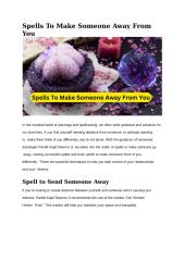 Spells To Make Someone Away From You.pptx