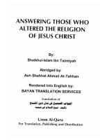 Answering Those Who Altered The Religion of Jesus Christ.pdf