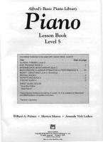 Alfred's - Basic Piano Library - Lesson Book - Level 5.pdf