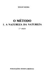 O método - A Natureza da Natureza - Edgar Morin.pdf