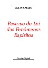 RESUMO DA LEI DOS FENÔMENOS ESPÍRITAS.pdf