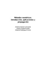 Métodos numéricos, introducción, aplicaciones y propagación en Fortran.pdf