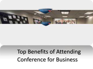 Top Benefits of Attending Conference for Business.pdf