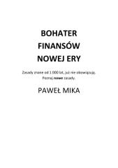Bohater Finansów Nowej Ery - Paweł Mika - fragment.pdf