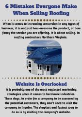 6 Mistakes Everyone Make When Selling Roofing.pdf
